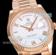 GM Factory Swiss Replica Rolex Day-Date Rose Gold Watch White Roman Dial 40MM (2)_th.jpg